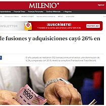 Valor de fusiones y adquisiciones cay 26% en 2020